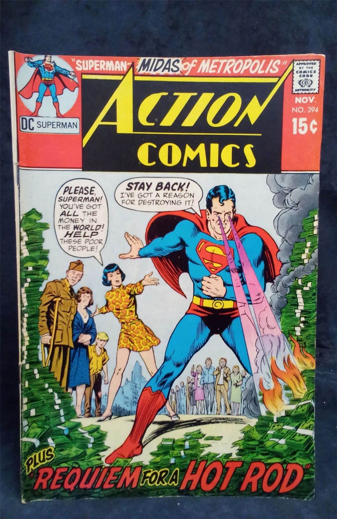 Action Comics #394 1970 DC Comics Comic Book