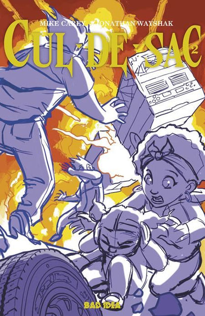 Cul De Sac #2 (of 5) Cvr B Tony Fleecs Cursed Mirror Var BAD IDEA Comic Book