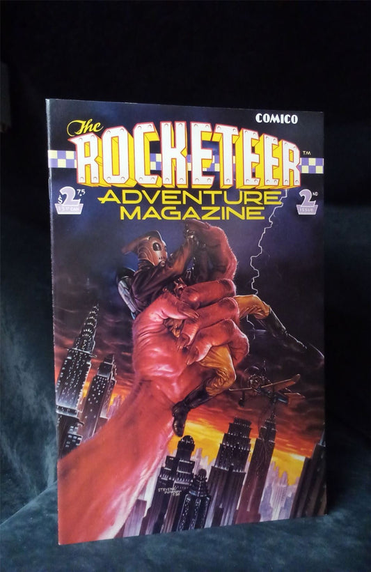 The Rocketeer Adventure Magazine #2 1989 comico Comic Book