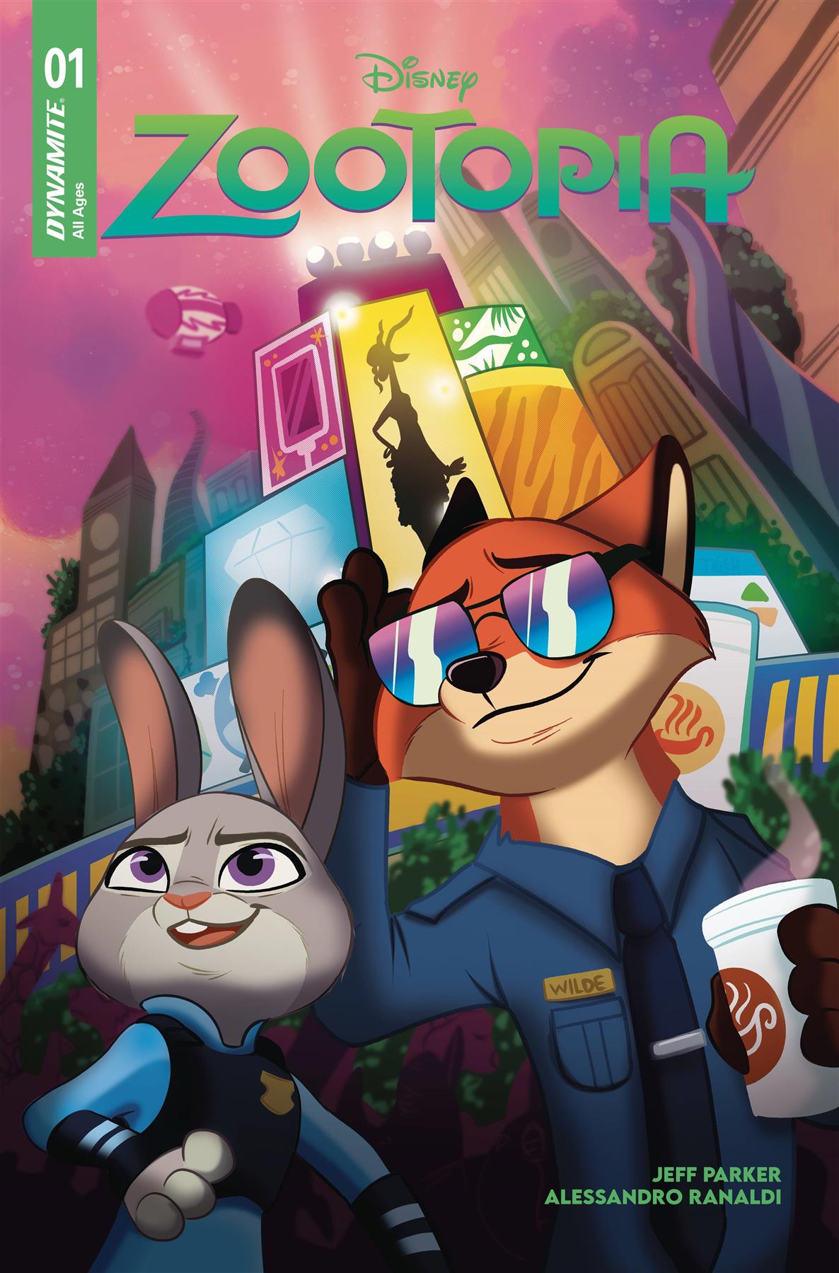 Zootopia #1 Cvr A Forstner Dynamite Comic Book