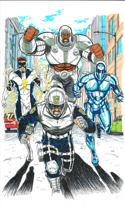 Galactics #0 Cover E Tom Aresto Dreamscape Publishing Comic Book