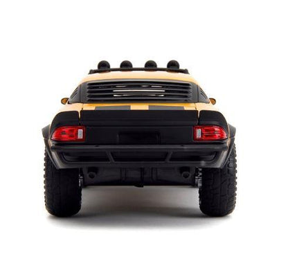 Hollywood Rides Transformers Rise of the Beasts Bumblebee 1977 Camaro 1:24 Scale Die-Cast Metal Vehicle with Badge Action Figure by Jada Toys
