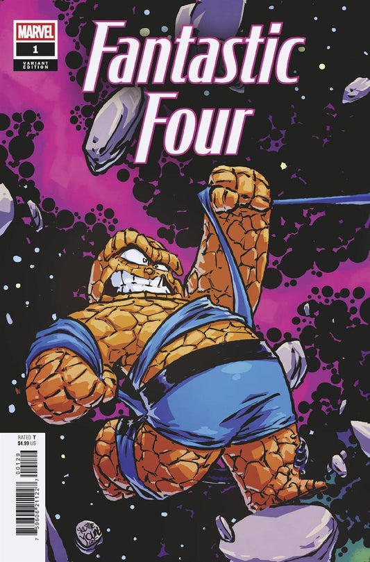 Fantastic Four #1 Skottie Young Var Marvel Prh Comic Book