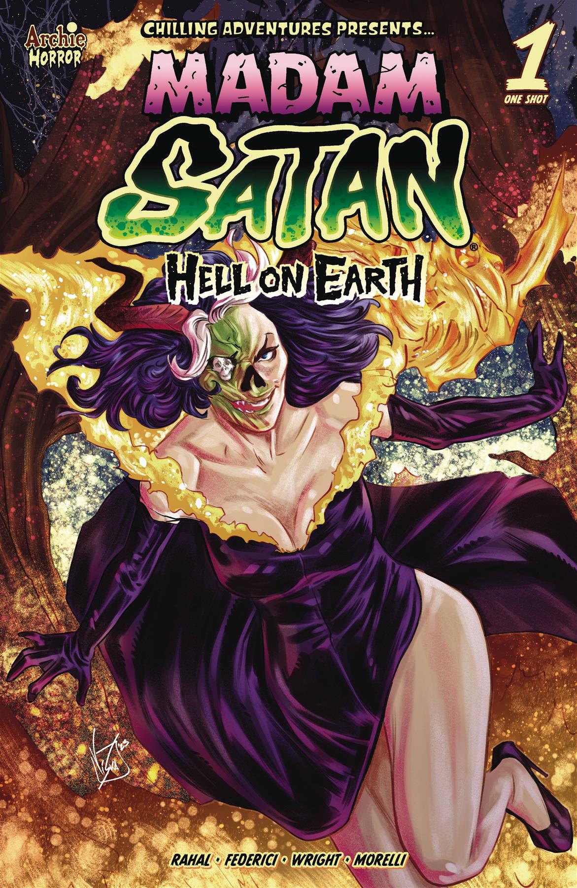 Chilling Adv Madam Satan Hell On Earth Cvr A Federici (mr) Archie Comic Publications Comic Book