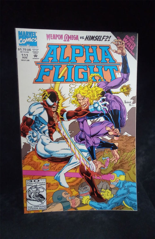 Alpha Flight #111 1992 Marvel Comics Comic Book
