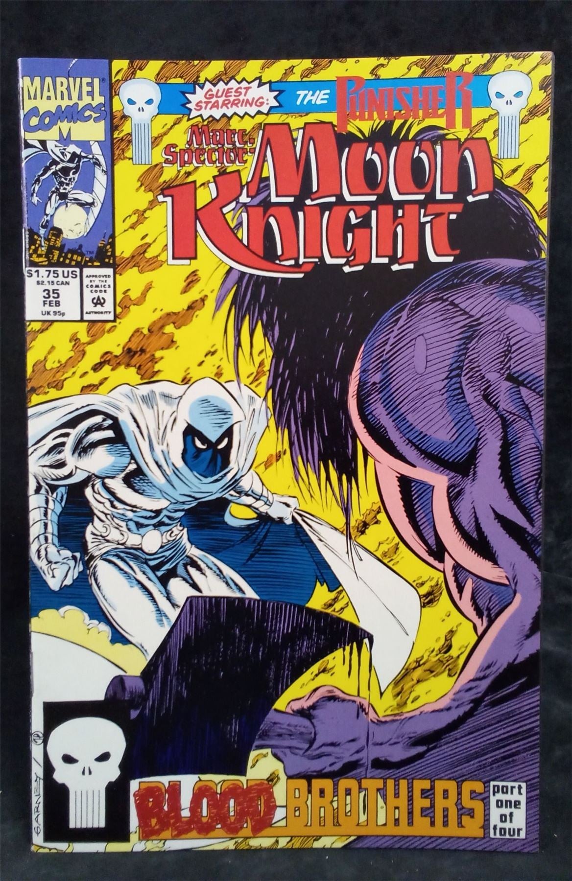 Marc Spector: Moon Knight #35 1992 Marvel Comics Comic Book