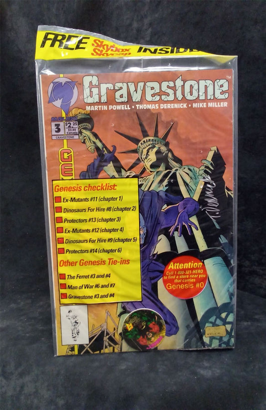 Gravestone #3 1993 Malibu Comic Book