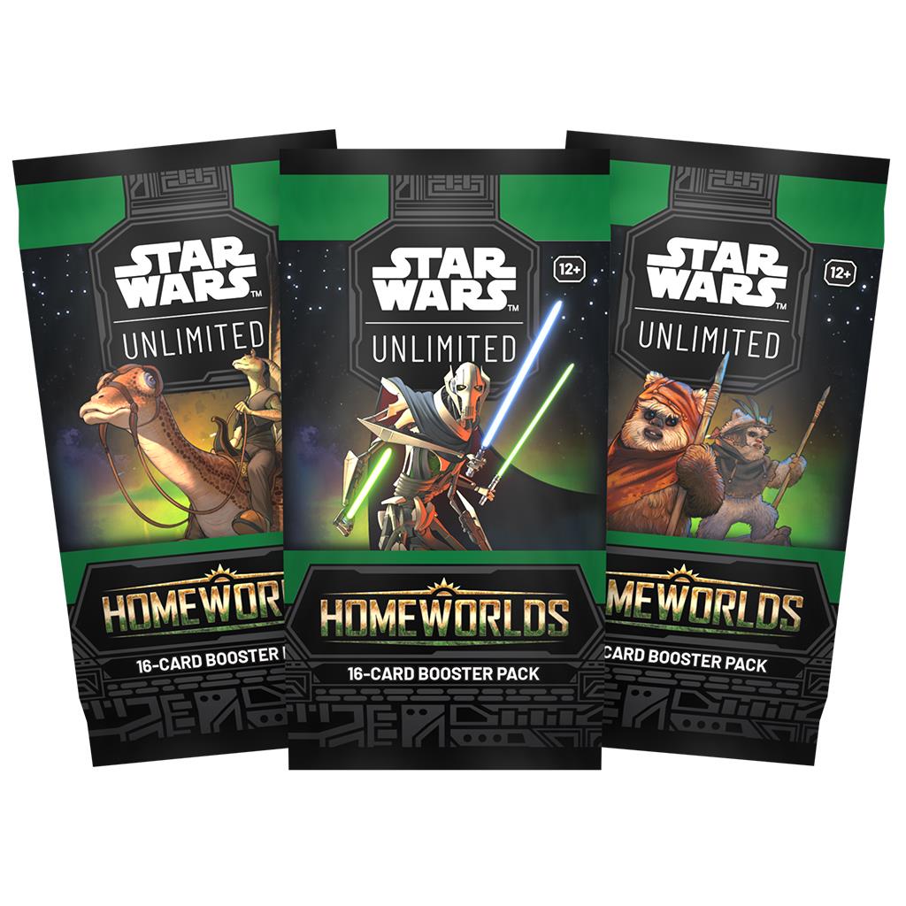 Star Wars Unlimited TCG Homeworlds Booster Box By Fantasy Flight Games