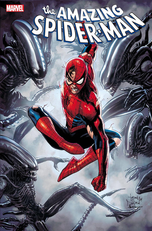 Amazing Spider-man #53 Tbd Astist Marvel Vs Alien Var Tbd Astist Marvel Vs Alien Var Marvel Prh Comic Book 2024