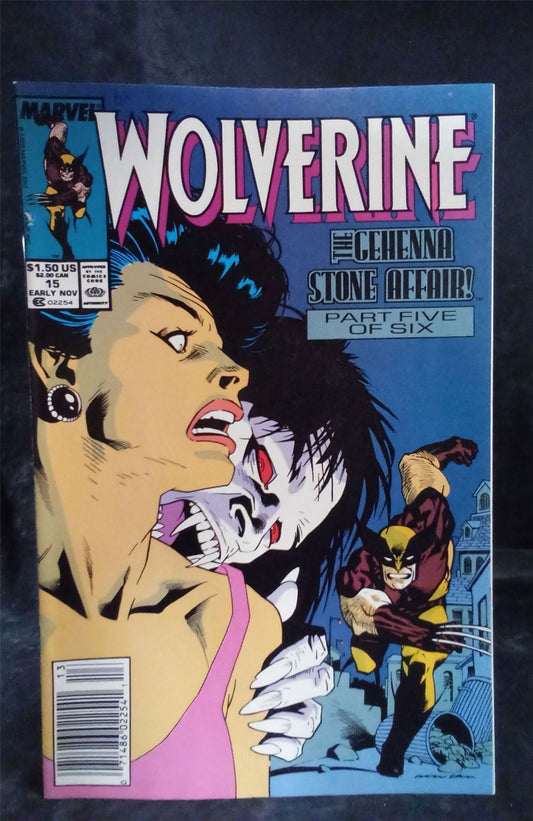 Wolverine #15 1989 Marvel Comics Comic Book