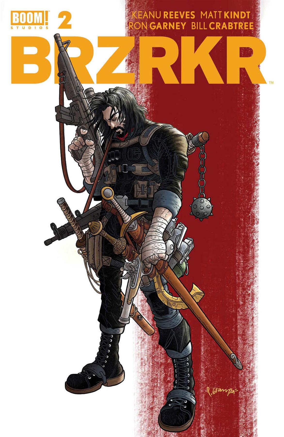 Brzrkr (berzerker) #2 Cvr A Grampa (mr) Boom! Studios Comic Book