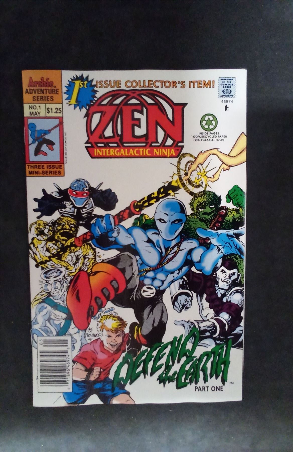 Zen Intergalactic Ninja #1 1992 archie-comics Comic Book