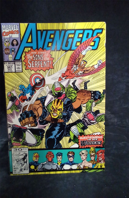 The Avengers #341 1991 Marvel Comics Comic Book