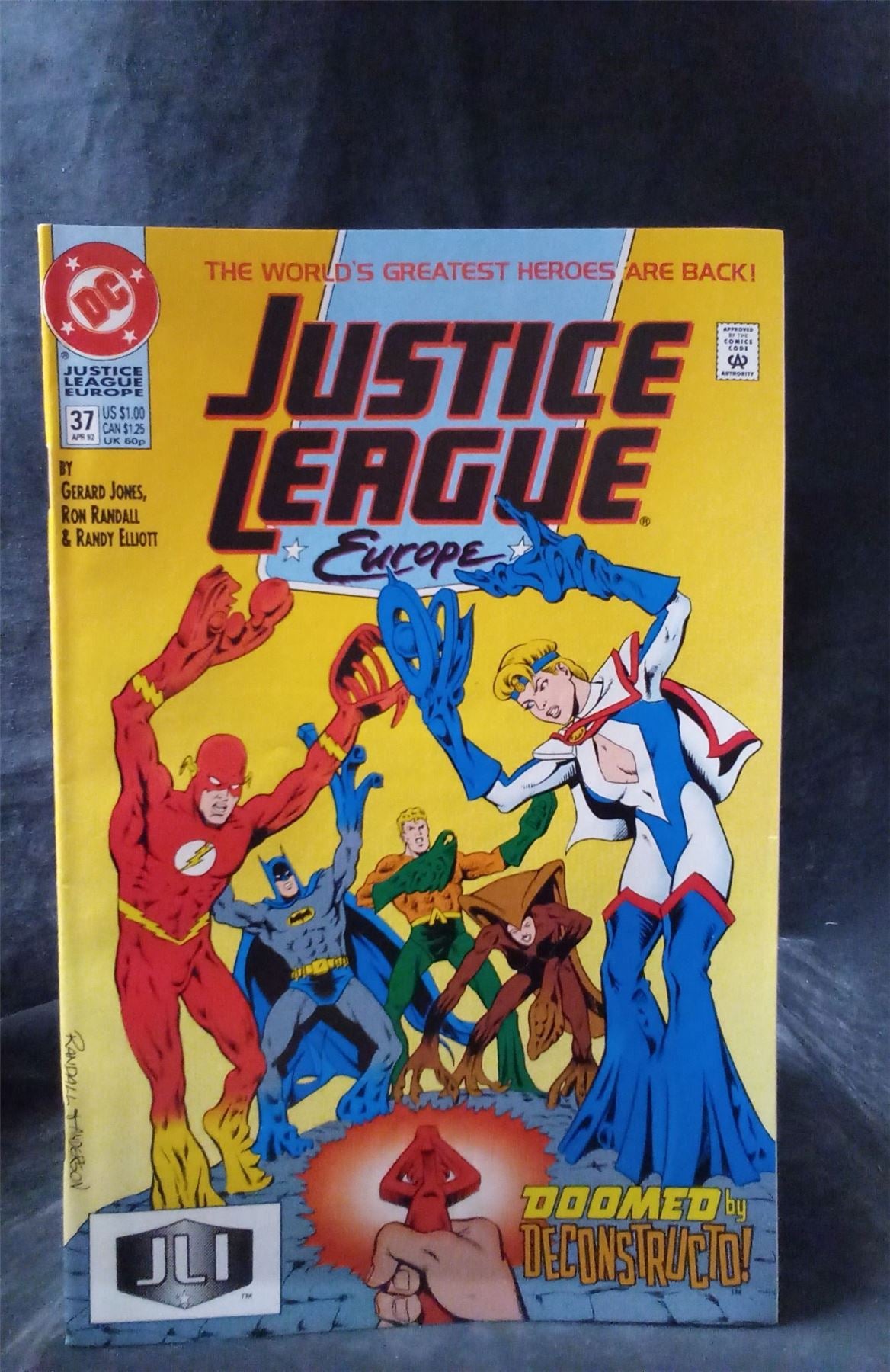 Justice League Europe #37 1992 DC Comics Comic Book