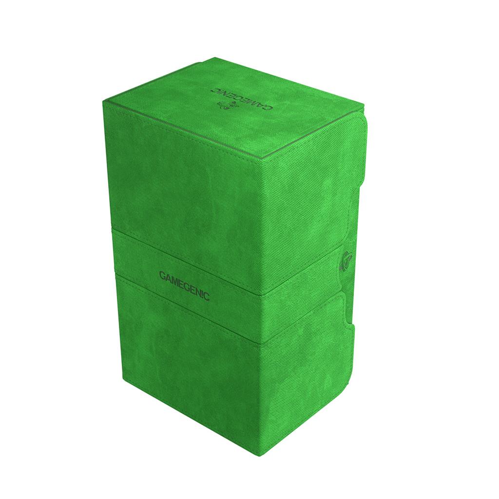 Stronghold Deck Box 200+ XL Green TCG Gamegenic