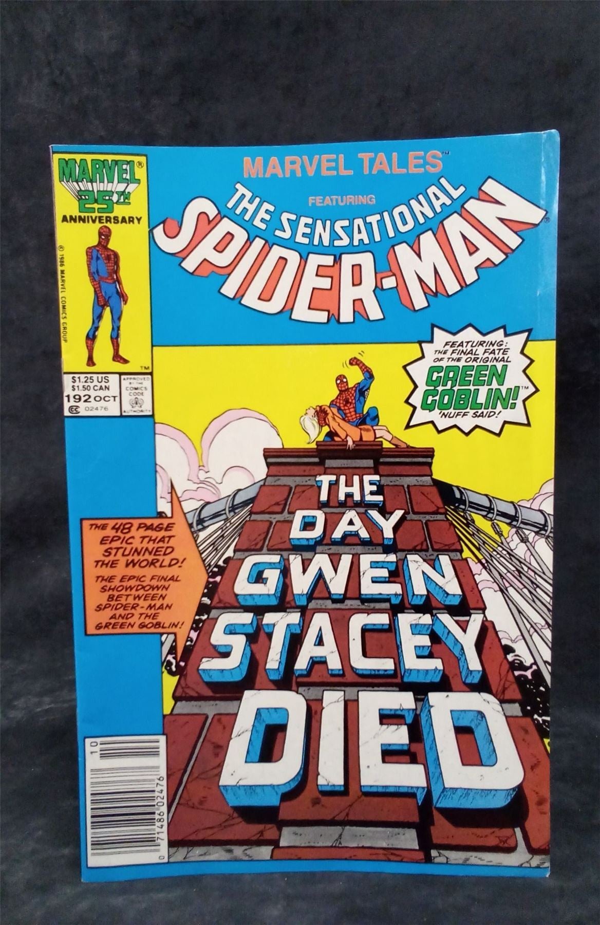 Marvel Tales #192 1986 marvel Comic Book