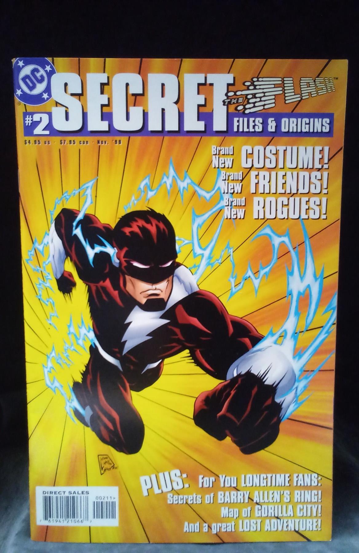 Flash SEC  Comicsret Files #2 1999 DC  Comics Comic Book