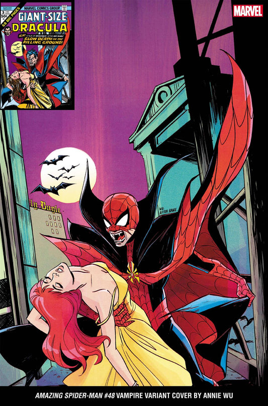 Amazing Spider-man #48 Annie Wu Vampire Var (Annie Wu Vampire Var) Marvel Prh Comic Book 2024