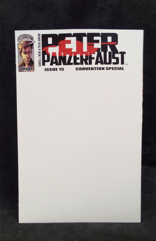 Peter Panzerfaust #15 Blank Cover Convention Special Image Comics Comic Book