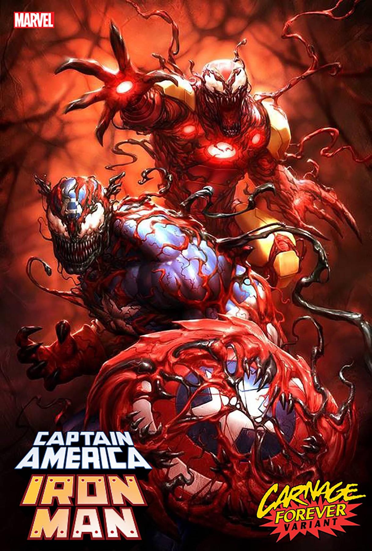 Captain America Iron Man #5 (Kunkka Carnage Forever Var) Marvel Prh Comic Book 2022