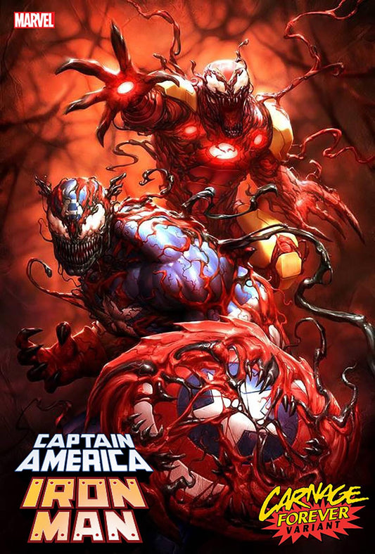 Captain America Iron Man #5 (Kunkka Carnage Forever Var) Marvel Prh Comic Book 2022