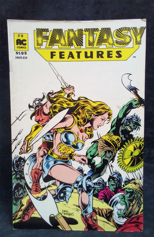 Fantasy Features #2 1987 ac comics Comic Book