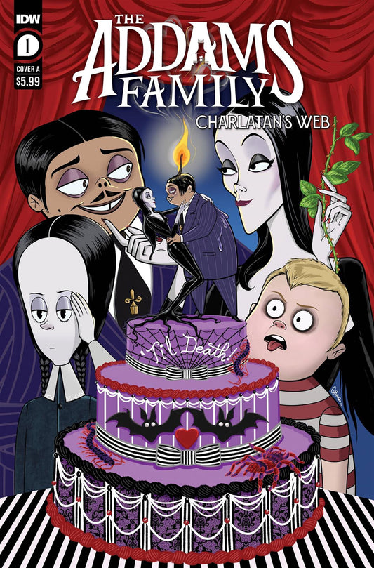 Addams Family Charlatans Web #1 Cvr A Flores Idw-prh Comic Book