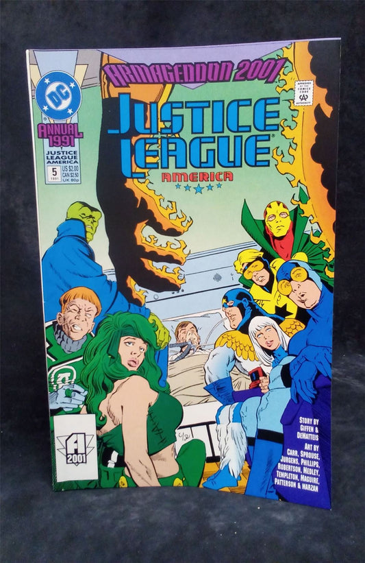 Justice League America Annual #5 1991 DC Comics Comic Book