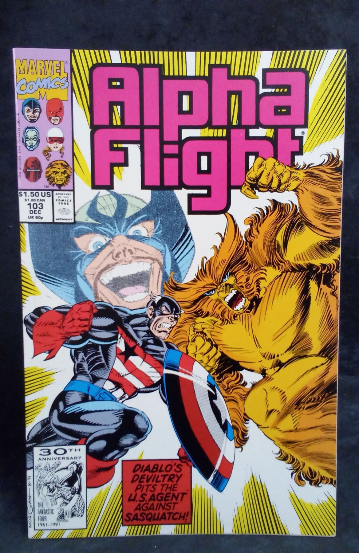 Alpha Flight #103 1991 Marvel Comics Comic Book