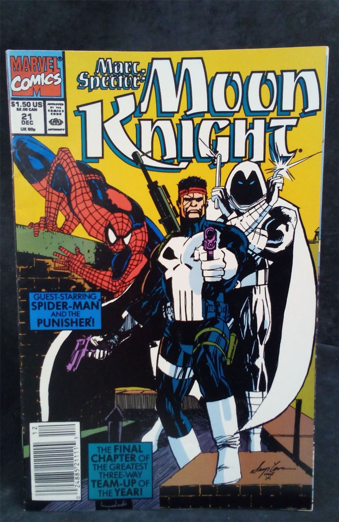 Marc Spector: Moon Knight #21 1990 Marvel Comics Comic Book