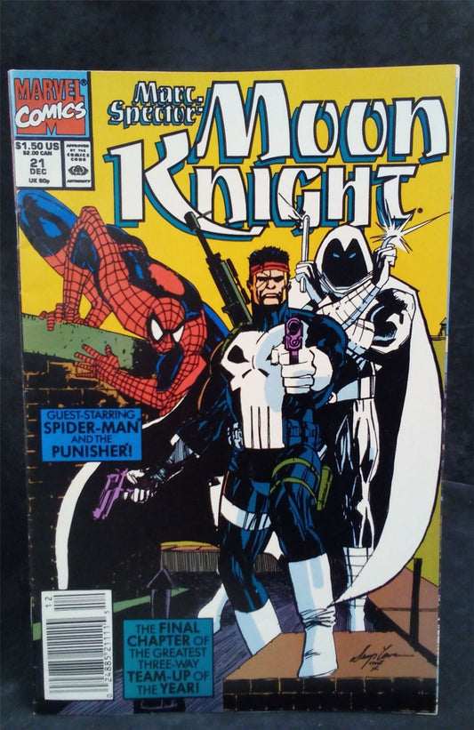 Marc Spector: Moon Knight #21 1990 Marvel Comics Comic Book