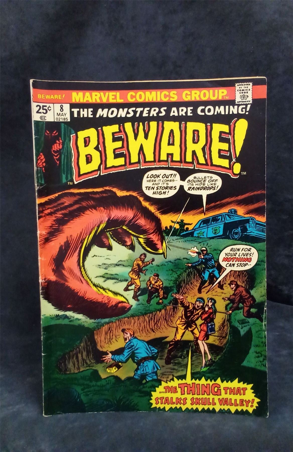 Beware! #8 1974 Marvel Comics Comic Book