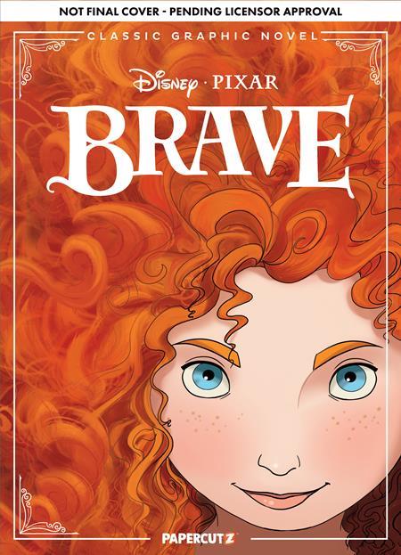 Disney & Pixar Brave Classic Graphic Novel Tp Papercutz Comic Book