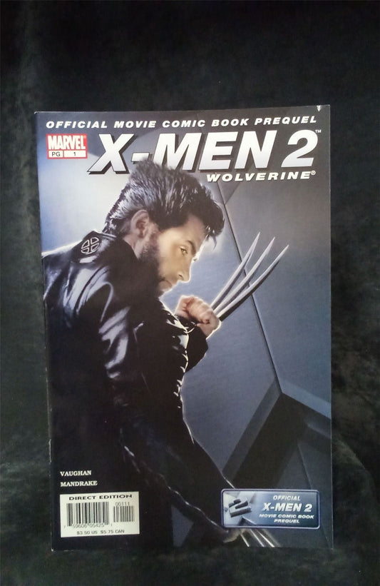 X-Men 2: Wolverine - Official Movie Prequel 2003 Marvel Comics Comic Book