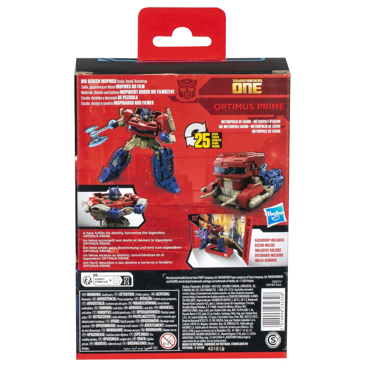 Transformers Gen Studio Ser Tf1 Optimus Dlx Af (net) (c: 1-1
