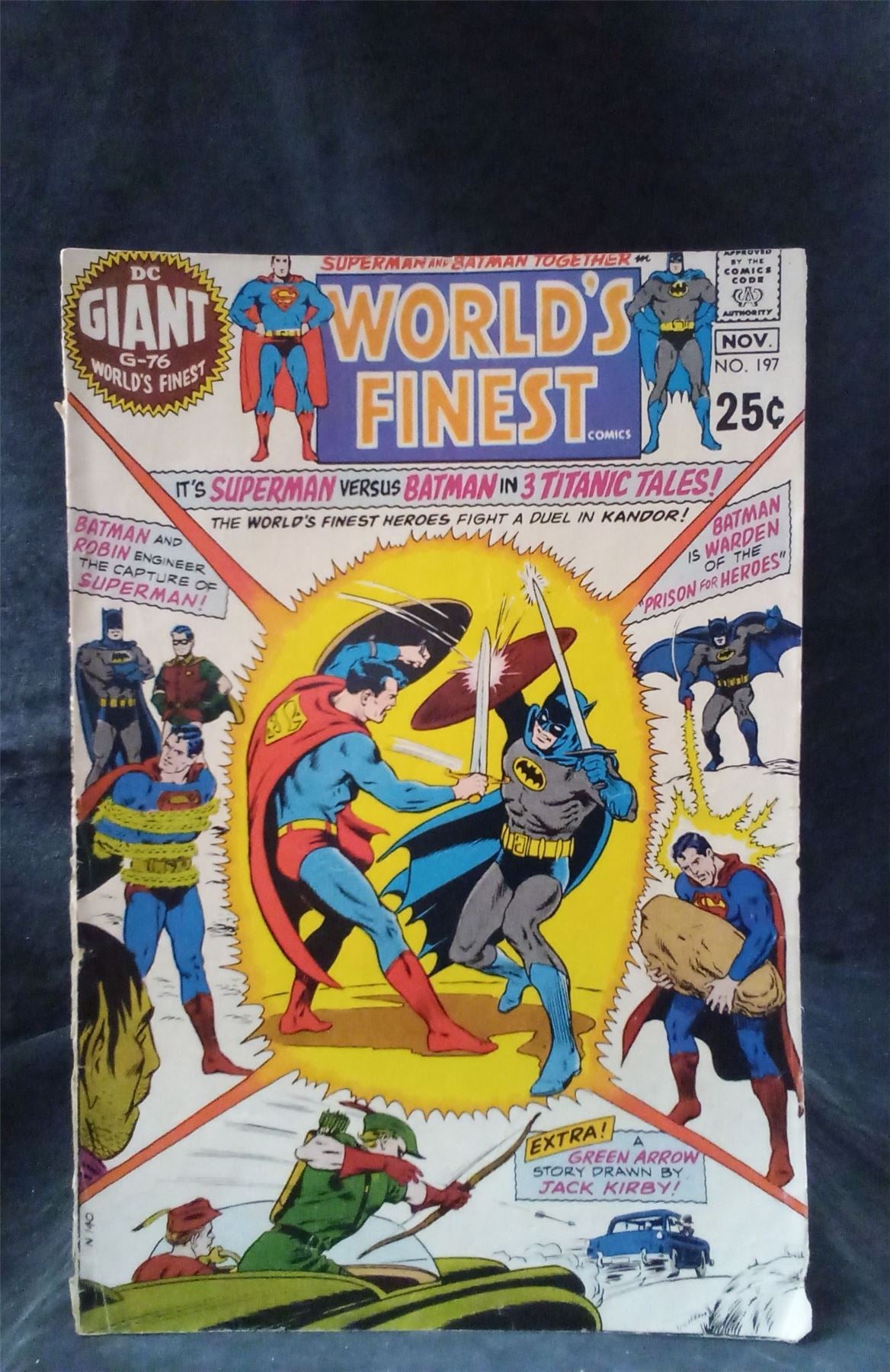 World&#039;s Finest Comics #197 1970 DC Comics Comic Book