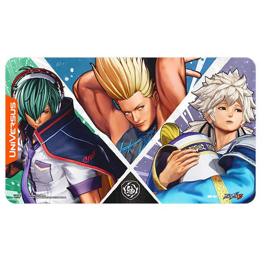 UniVersus CCG The King of Fighters XV Challenger Series - Team HeroPlaymat By Jasco Games
