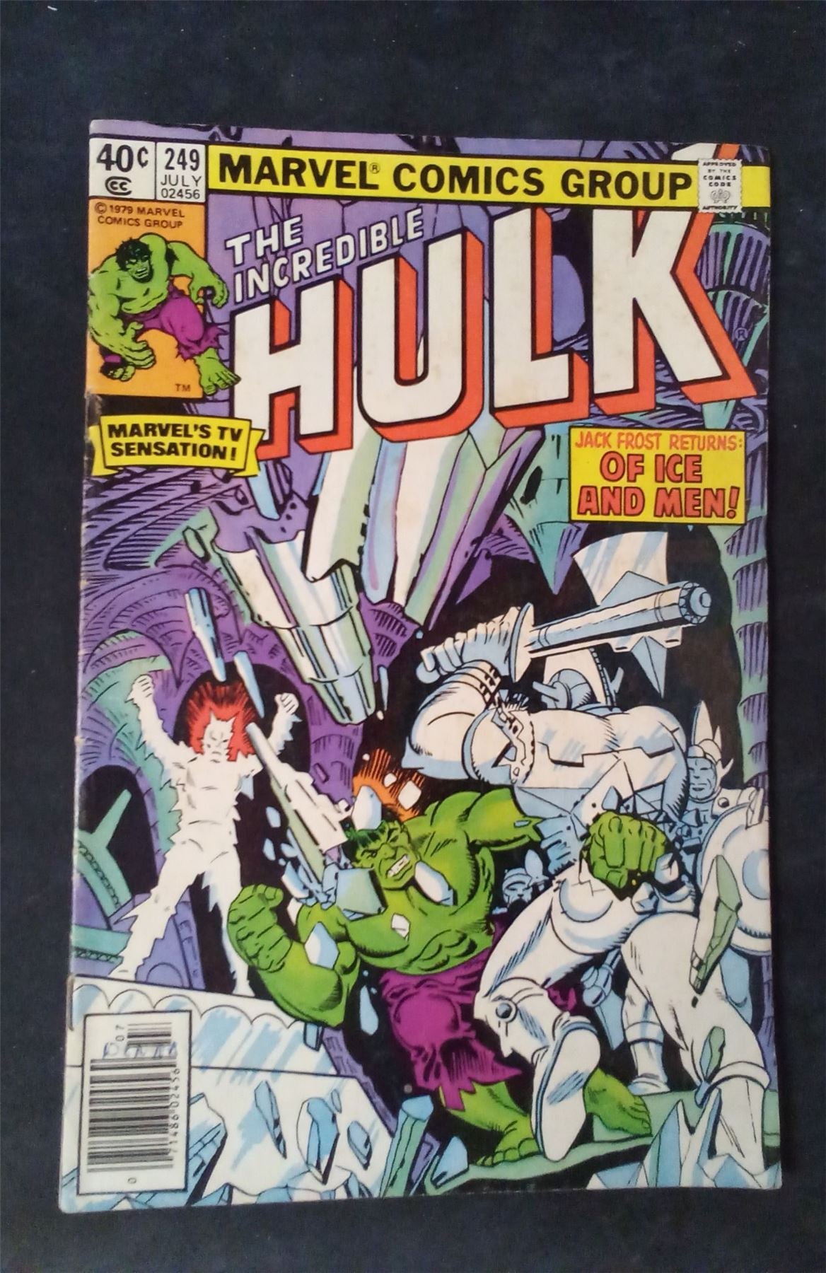 The Incredible Hulk #249 1980 marvel Comic Book
