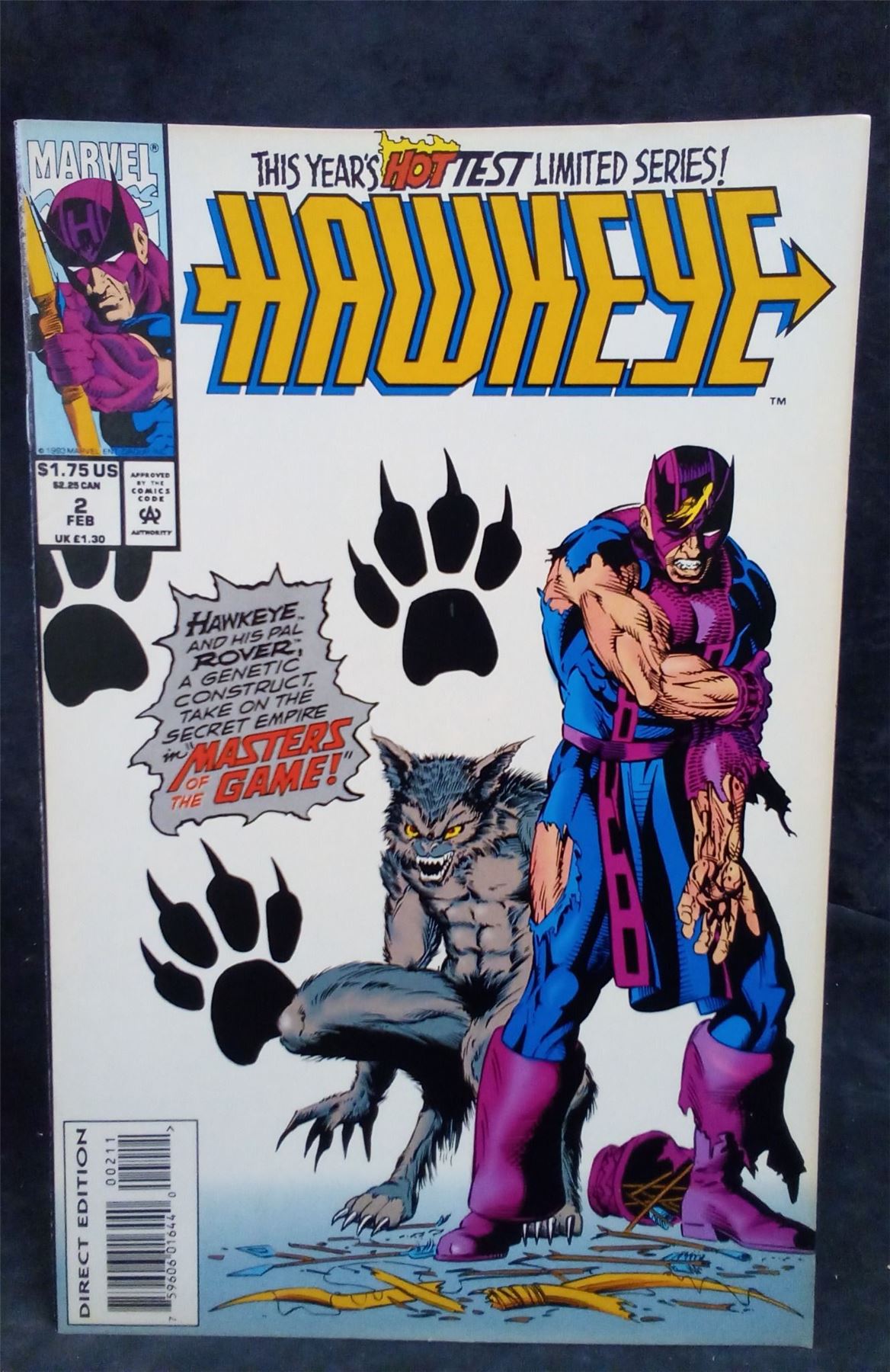 Hawkeye #2 1994 Marvel Comics Comic Book
