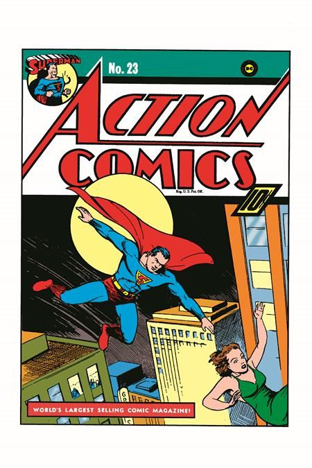 ACTION COMICS #23 FACSIMILE EDITION CVR A JOE SHUSTER  DC Comics Comic Book 2025