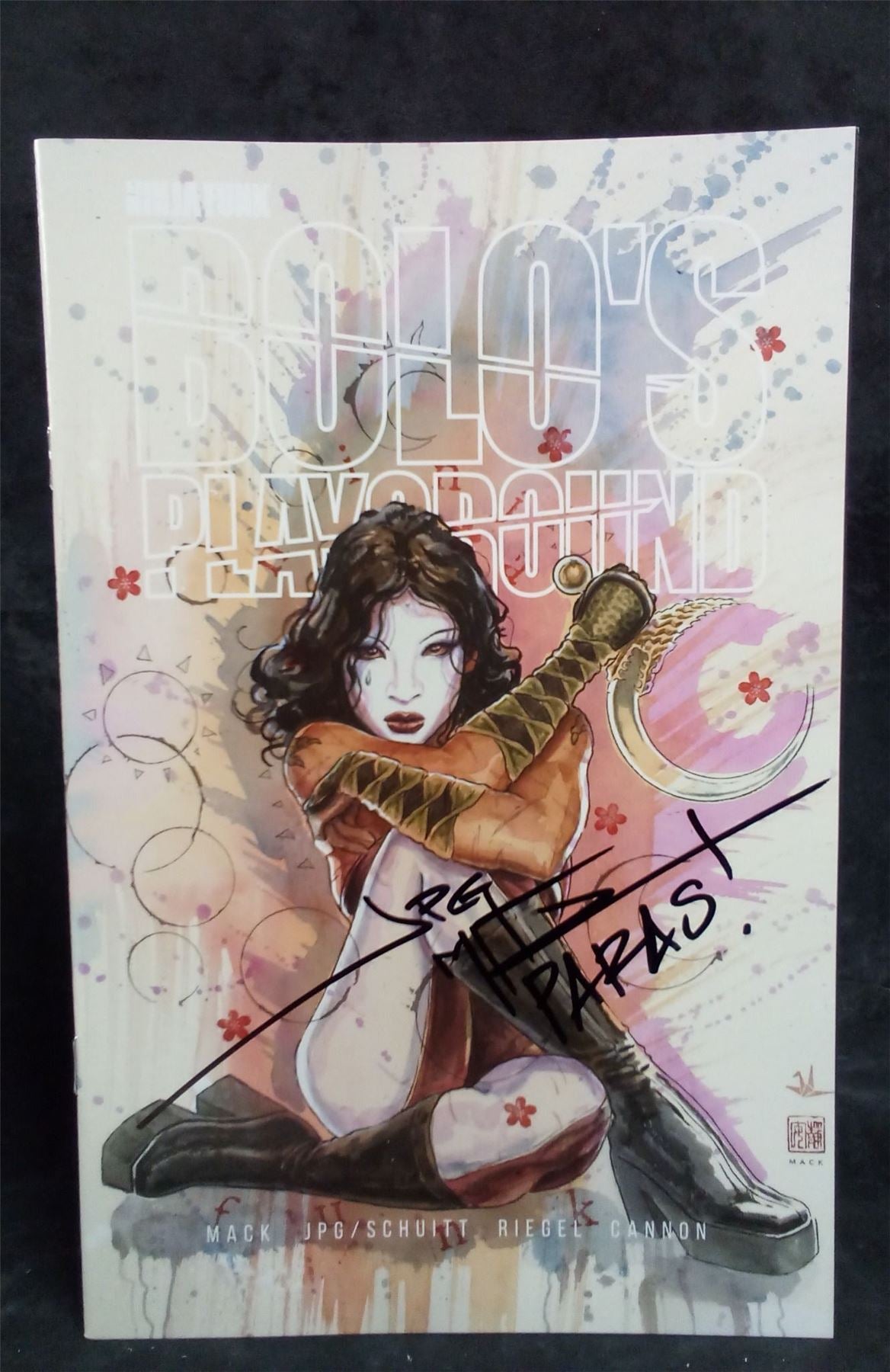 Ninja Funk: Bolo's Playground #5 *Signed* Cover G 2023  Comic Book