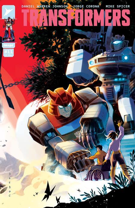 Transformers #11 Cvr C Inc 1:10 Karen S Darboe Connecting Var Image Comics Comic Book