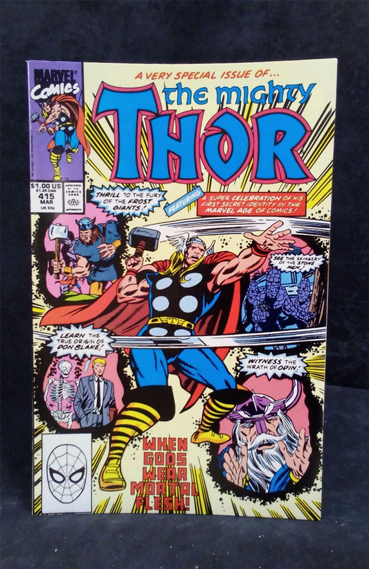 The Mighty Thor #415 1990 Marvel Comics Comic Book
