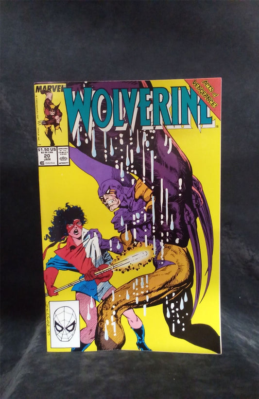 Wolverine #20 1990 Marvel Comics Comic Book