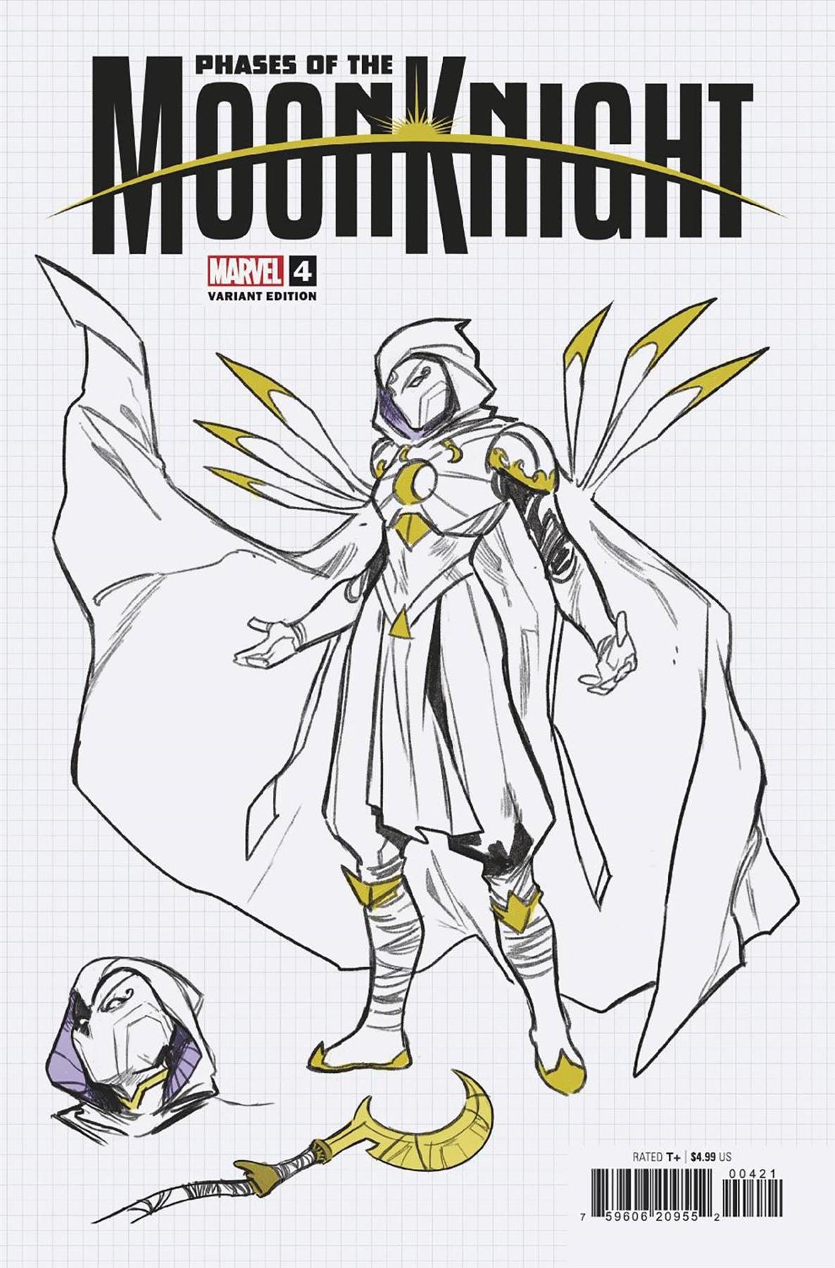 Phases Of The Moon Knight #4 Tbd Artist Design Var Marvel Prh Comic Book 2024