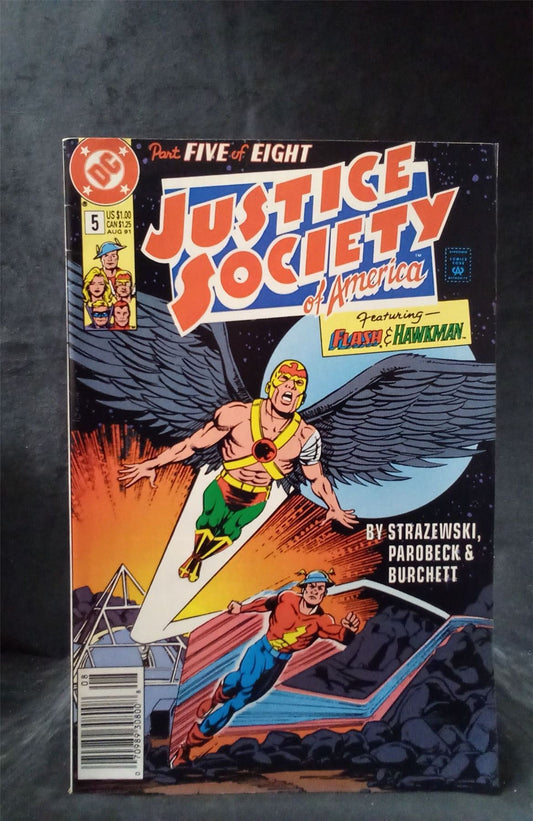 Justice Society of America #5 1991 DC Comics Comic Book