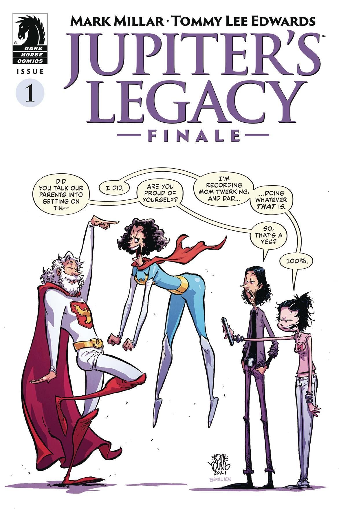 Jupiters Legacy Finale #1 Cvr D Young (mr) Dark Horse Prh Comic Book