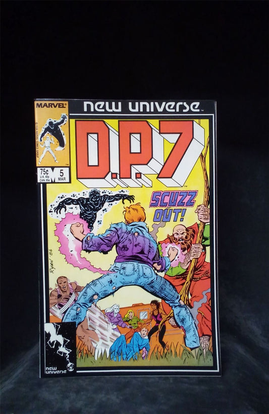 D.P.7 #5 1987 Marvel Comics Comic Book