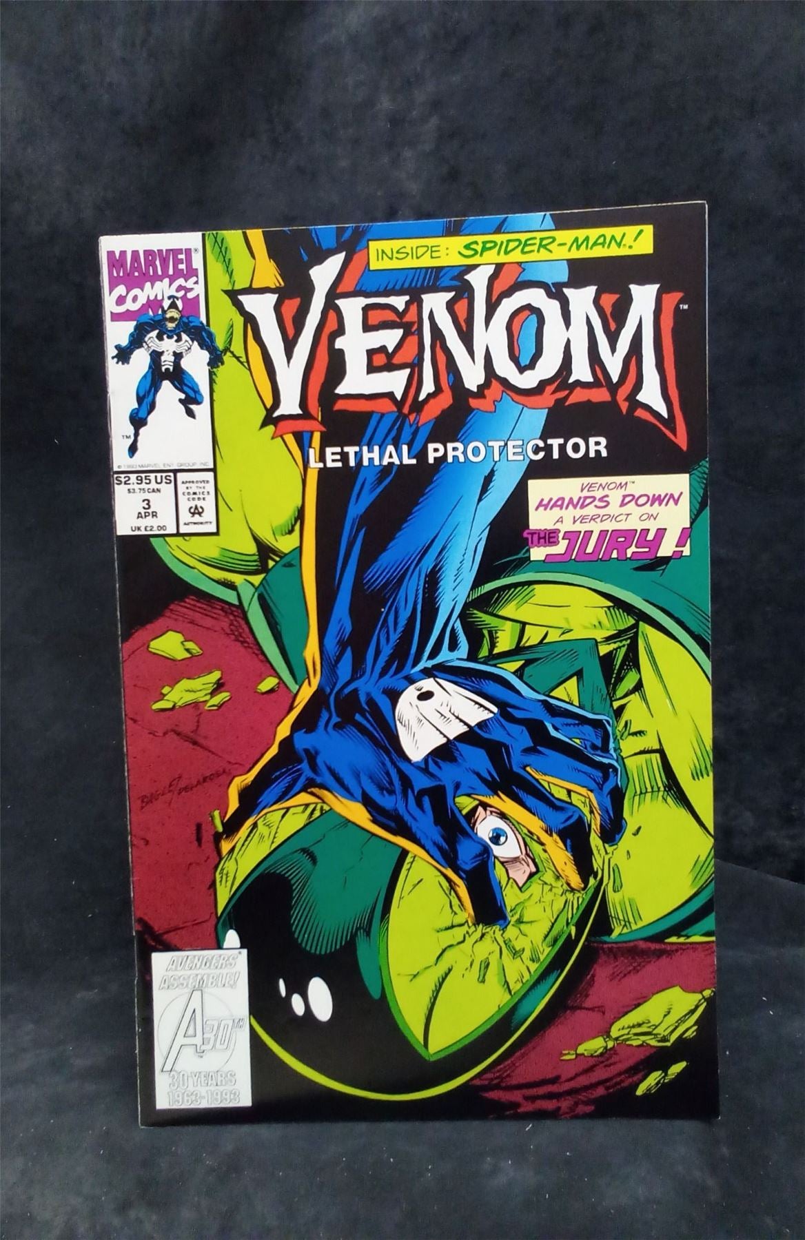 Venom: Lethal Protector #3 1993 Marvel Comics Comic Book