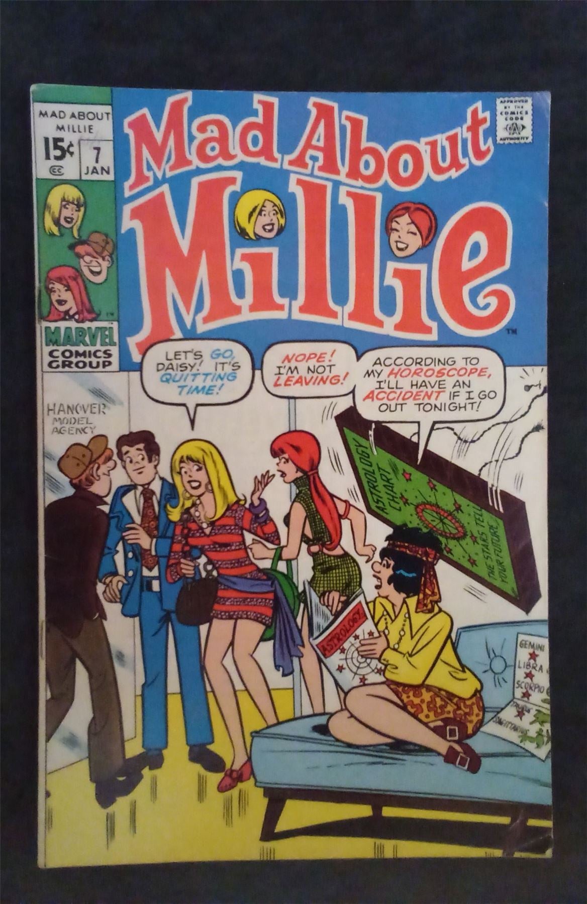 Mad About Millie #7 marvel Comic Book